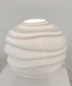 Preview: Porzellanlampe / WELLEN / weiss