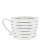 Preview: Bastion Collections Tasse / STRIPES & HEART 