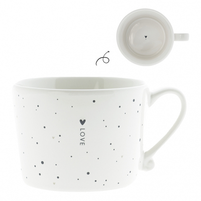 Bastion Collections Tasse / LOVE & DOTS