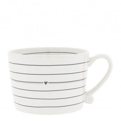 Bastion Collections Tasse / STRIPES & HEART 