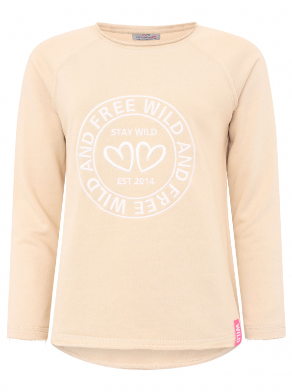 Zwillingsherz Pullover / WILD & FREE / Beige